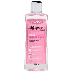 Tônico Facial Davene Higiporo Pele Sensível 130Ml