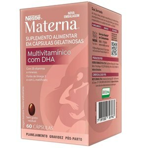 MATERNA MULTIVITAMÍNICO DHA 60 CÁPSULAS 