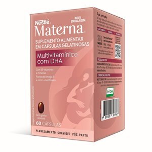 Materna Multivitamínico Dha 60 Cápsulas 