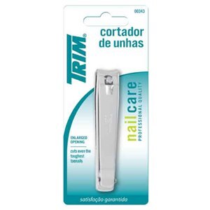 CORTADOR DE UNHA PÉ TRIM 1 UNIDADE