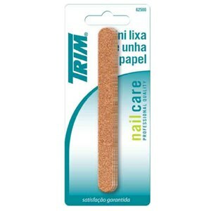 LIXA UNHA MINI PAPEL TRIM 10 UNIDADES 