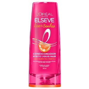 CONDICIONADOR ELSEVE LISO DOS SONHOS ANTI FRIZZ 200ML