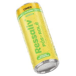 Cafeína + Glicose E Sais Minerais - Ressaliv Pós Rolê Sabor Abacaxi 269Ml
