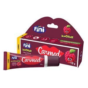 HIDRATANTE LABIAL CARMED FINI AMORAS INTENSA COM COR GEL 10G