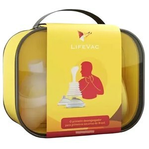 Desengasgador Lifevac Kit Viagem Válvula + Máscara Adulto E Infantil