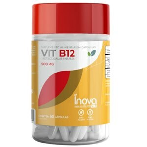 VITAMINA B12 500MG INOVA VIT 60 CÁPSULAS
