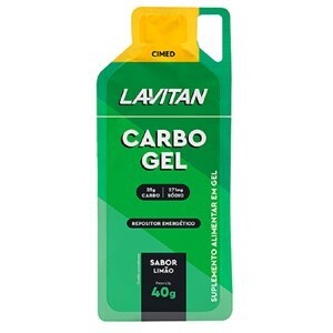 LAVITAN CARBO GEL LIMÃO 40G