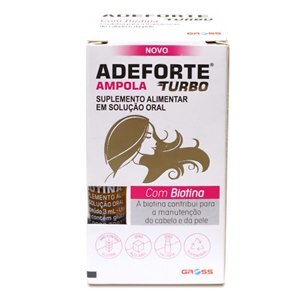 Adeforte Turbo Com Biotina Oral 1 Ampola 3Ml