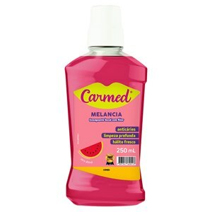 ENXAGUANTE BUCAL CARMED ZERO ÁLCOOL MELANCIA 250ML