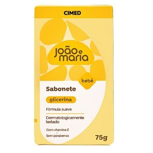 SABONETE GLICERINA JOÃO E MARIA 75G