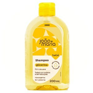 SHAMPOO GLICERINA JOÃO E MARIA 200ML
