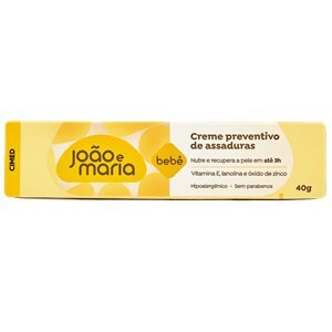 Creme Preventivo Para Assaduras João E Maria 40G