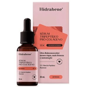Sérum Facial Tripeptídeo Pro-Colágeno Antirrugas Hidrabene 30ml