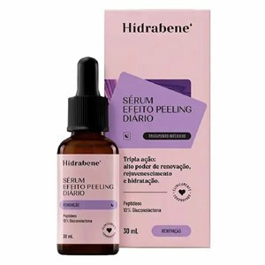 Sérum Facial Efeito Peeling Diário Renovação Hidrabene 30ml