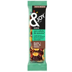 Barra Zero Açúcar &Joy Sabor Avelã E Nibs De Cacau 25G