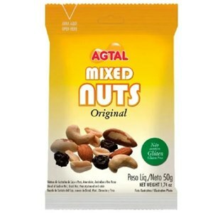 Mix De Castanhas Mixed Nuts Agtal Original 50G