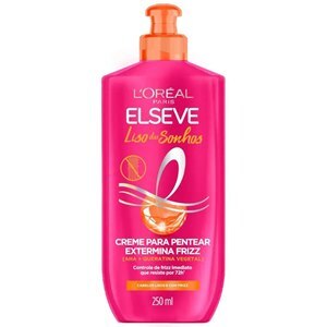 Creme Para Pentear Elseve Liso Dos Sonhos Anti Frizz 250Ml