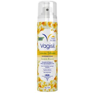 DESODORANTE AEROSSOL ÍNTIMO VAGISIL JASMIM BRANCO 75ML