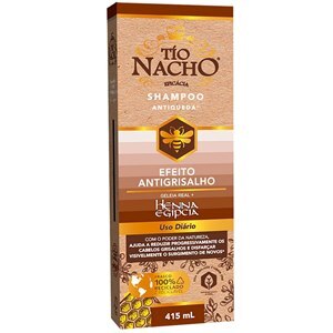 Shampoo Tio Nacho Antiqueda Efeito Antigrisalho 415Ml