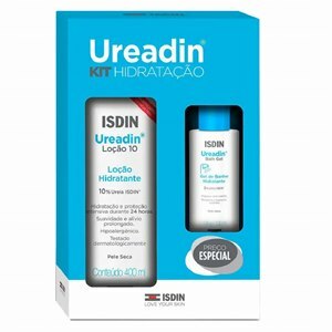 Loção Hidratante 10% Ureia + Gel Banho Isdin Ureadin 400Ml + 100Ml Kit