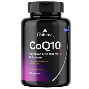 Coenzima Q10 Ubiquinona 100Mg Fitobrasil 60 Cápsulas