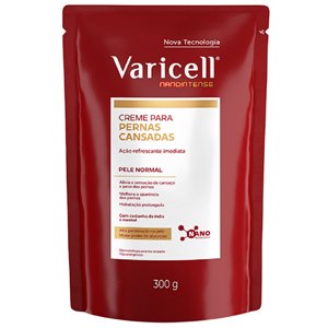 Refil Creme Para Pernas Varicell Nanointense 300G 