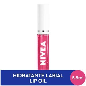 Hidratante Labial Nivea Lip Oil Brilho Nutritivo Pink Rock 5,5Ml