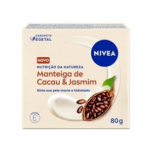 Sabonete Em Barra Nivea Nutrição Da Natureza Manteiga De Cacau + Jasmim 80G