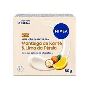 Sabonete Em Barra Nivea Nutrição Da Natureza Manteiga De Karité + Lima Da Pérsia 80G