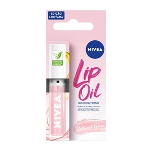 Hidratante Labial Nivea Lip Oil Brilho Nutritivo Natural Glow 5,5Ml