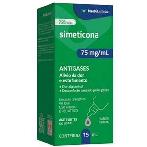 SIMETICONA 75MG/ML GOTAS 15ML MEDQUÍMICA