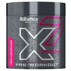 X7 Original Pré-Workout Sabor Pink Lemonade Atlhetica 300G