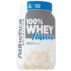 100% Whey Flavour Sabor Baunilha Atlhetica 900G