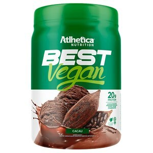 Protein Best Vegan Sabor Cacau Pote Atlhetica 500G