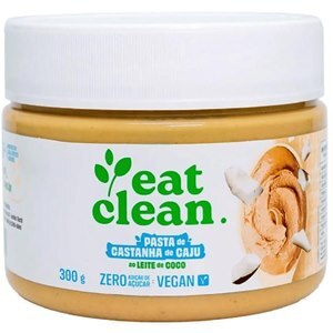 Pasta De Castanha De Caju Eat Clean Leite De Coco 300G