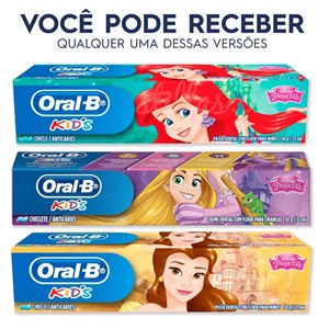 Creme Dental Infantil Oral B Princesas Disney 50G