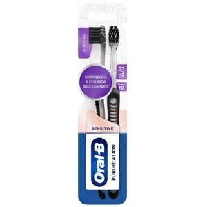 Escova Dental Oral B W Therapy Purificat 2 Unidades