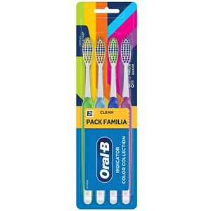 Escova Dental Oral B Indicator Colors 30 4 Unidades