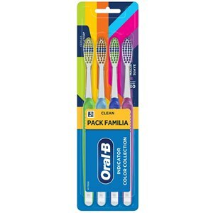 Escova Dental Oral B Indicator Colors 35 4 Unidades