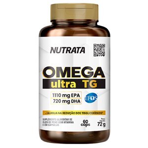 Ômega 3 Ultra Tg Nutrata 60 Cápsulas