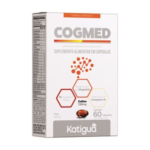 Cogmed Minerais Aminoácidos Quelatos Katiguá 60 Cápsulas