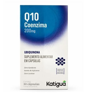 Coenzima Q10 200Mg Katiguá 30 Cápsulas