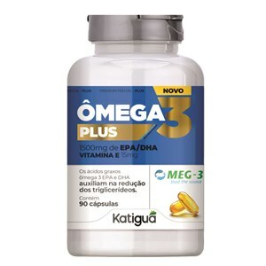 Ômega 3 Concentrado Vitamina E Meg-3 Katiguá 90 Cápsulas
