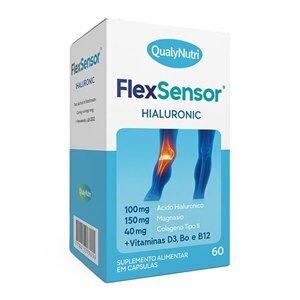 Hialurônico + Magnésio + Colágeno + Vitaminas D3, B6 E B12 Flex Sensor Hialuronic 60 Cápsulas