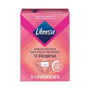 Adesivo Térmico V-Acalma Libresse 3 Unidades