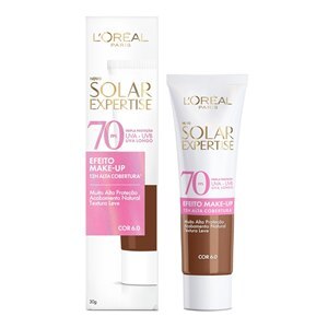 Protetor Solar Facial L´Oréal Expertise Efeito Make-Up Fps70 Cor 6.0 30G
