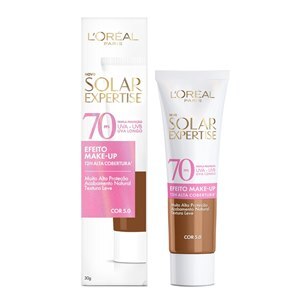 Protetor Solar Facial L´Oréal Expertise Efeito Make-Up Fps70 Cor 5.0 30G
