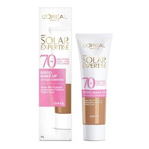 Protetor Solar Facial L´Oréal Expertise Efeito Make-Up Fps70 Cor 4.0 30G