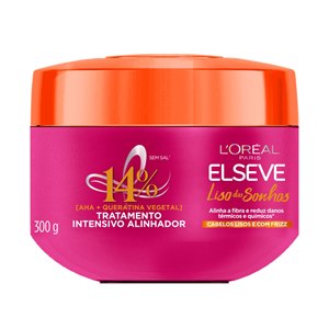 Creme De Tratamento Elseve Liso Dos Sonhos Anti Frizz 300G