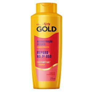 Condicionador Niely Gold Reconstrução Potente 275Ml